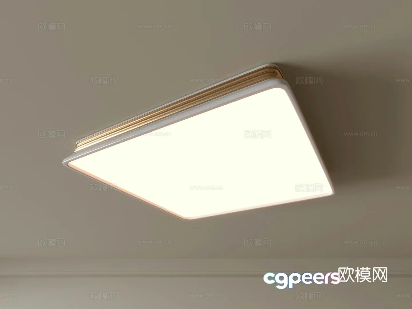 Modern ceiling lamp Geometric ceiling lamp Bedroom lamp Artistic shaped lamp Fashion living room lamp 3D model