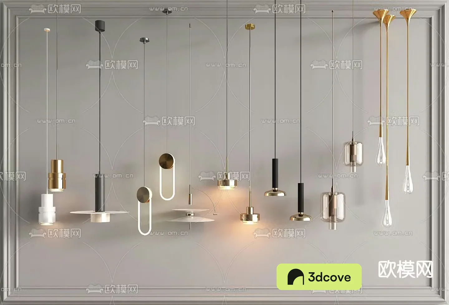 Bedside small chandelier
