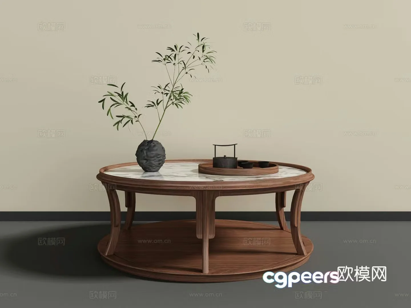 New Chinese coffee table 3D model
