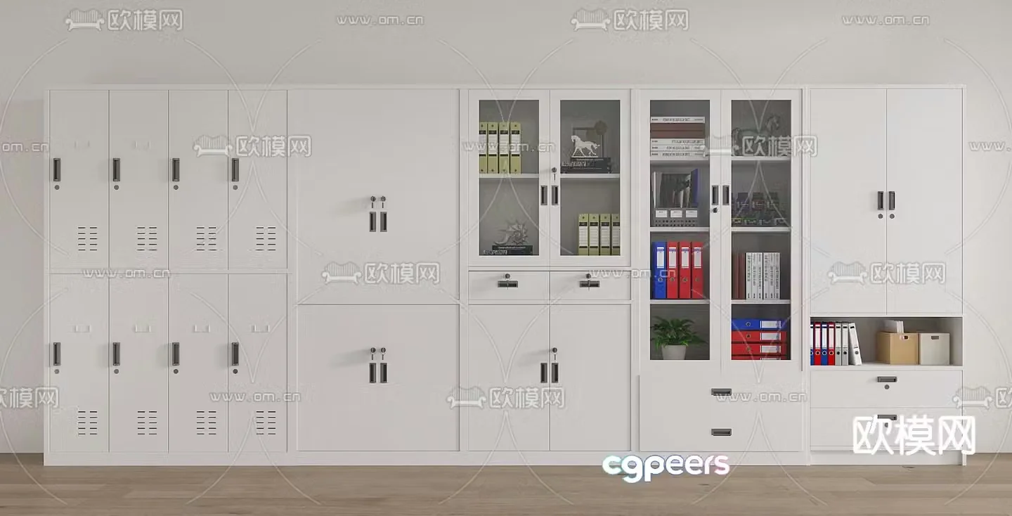 Information cabinet file cabinet file cabinet iron cabinet 3d model