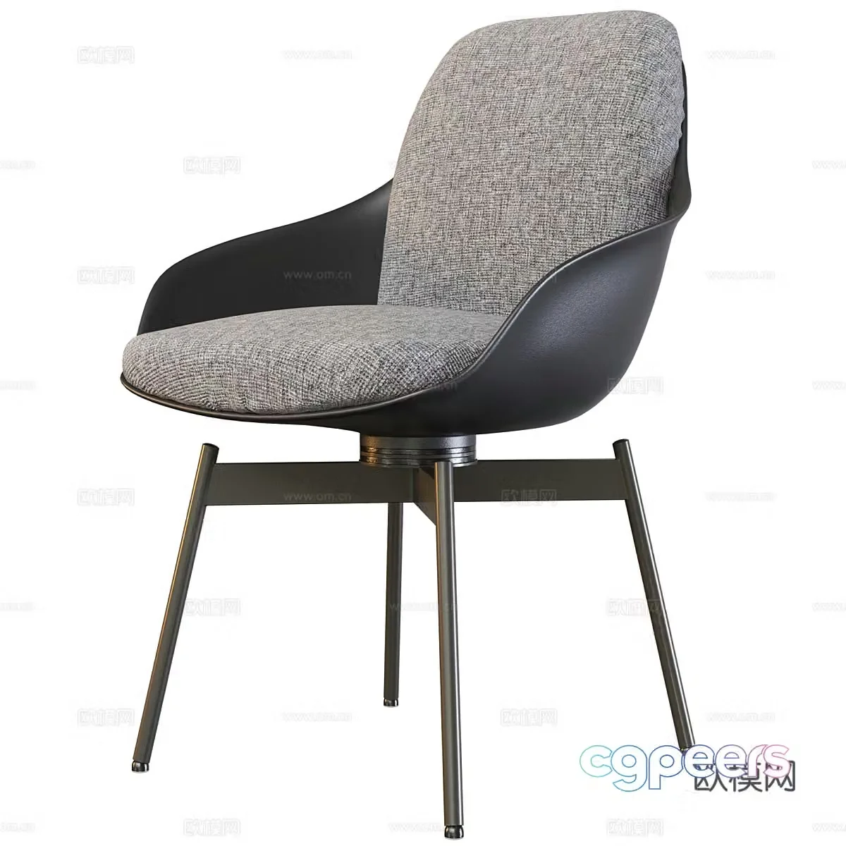 3D model of dining chair