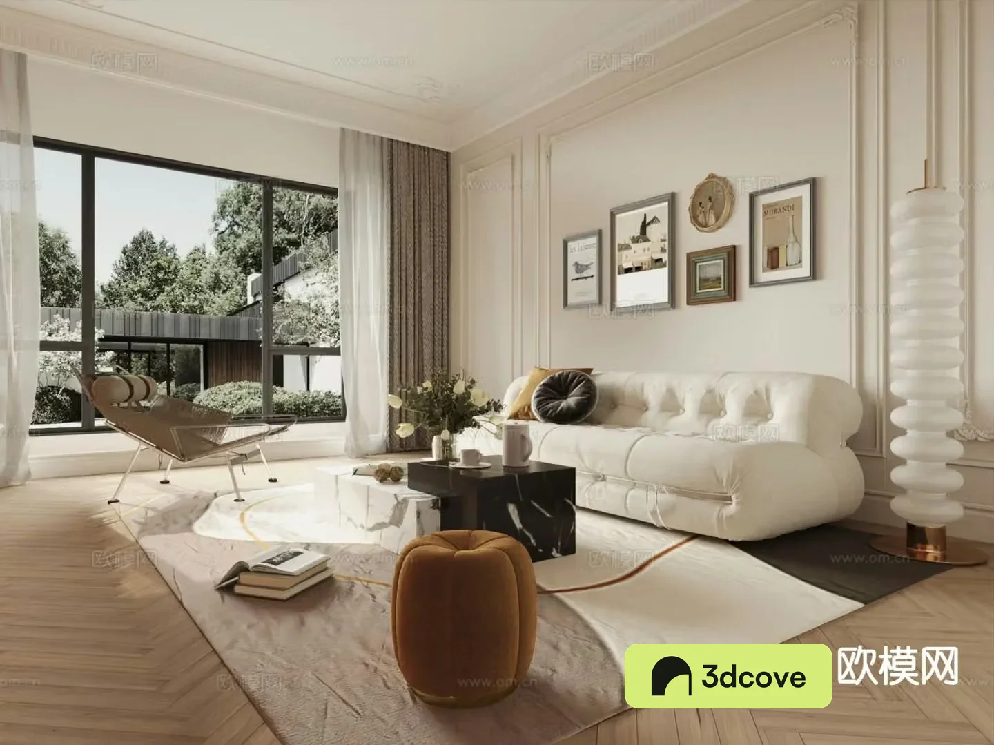 French living room
