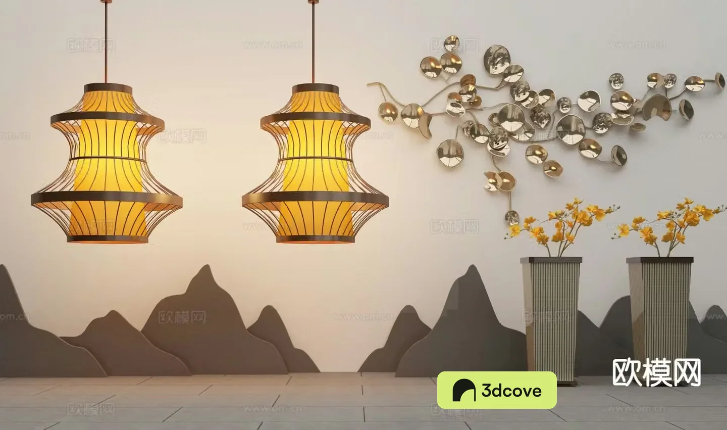 New Chinese style chandelier