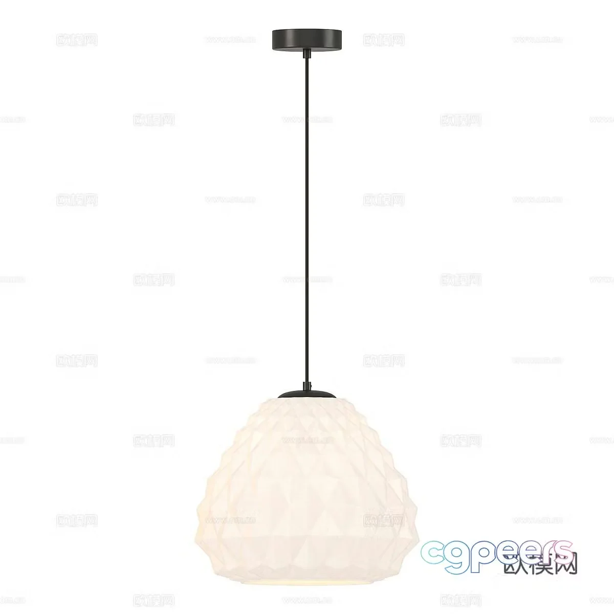 Modern bar chandeliers Restaurant chandeliers Art chandeliers Bedside chandeliers Glass chandeliers 3D model
