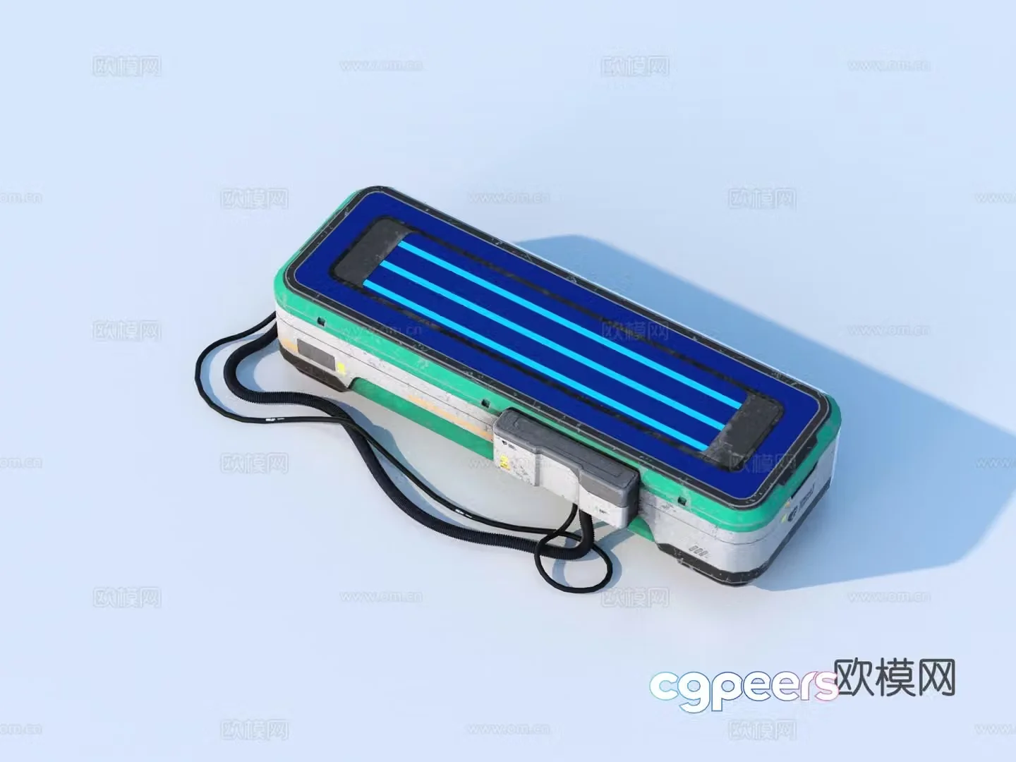 Hardware mechanical parts cabin components 3D model