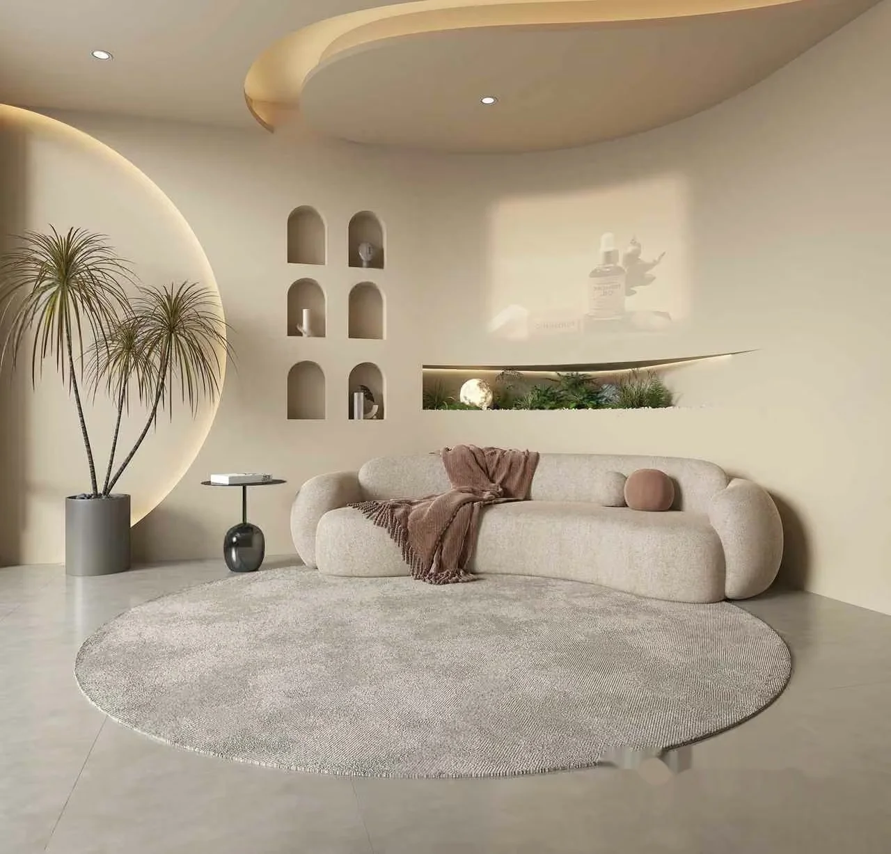 Modern Living Room 3D Model – 4237 – VRAY Render