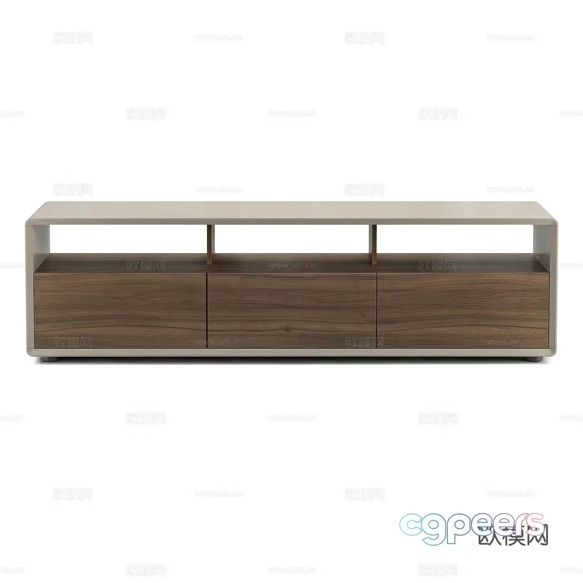 Nordic simple TV cabinet TV cabinet Simple TV cabinet Living room TV cabinet 3D model