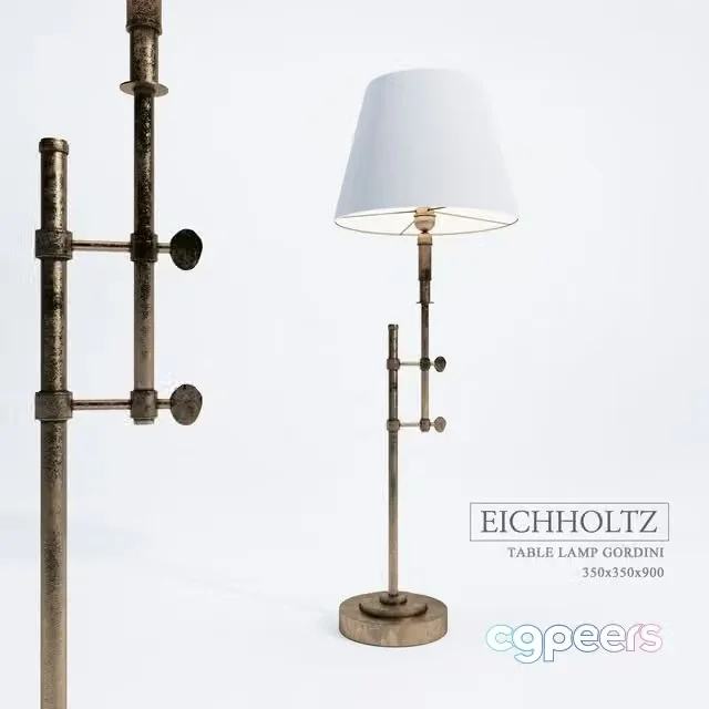 3ds Max Free – GORDINI table lamp