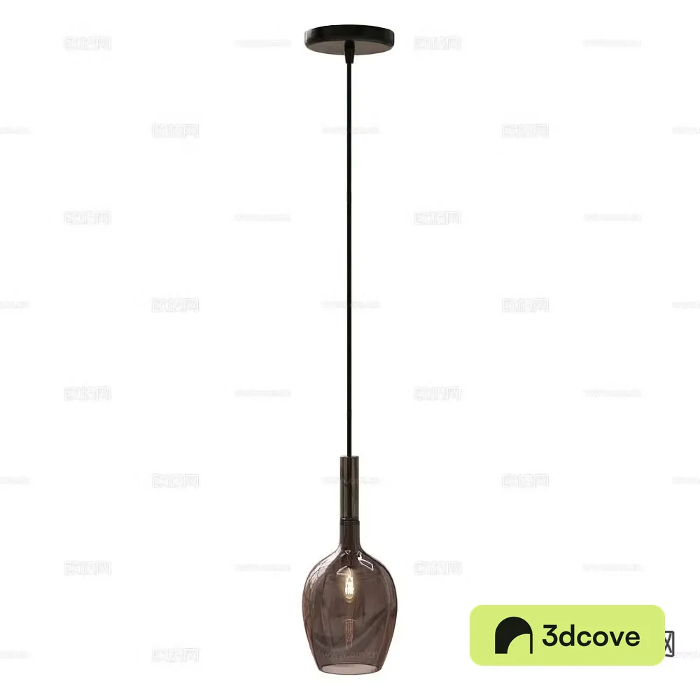 Italamp glass chandelier
