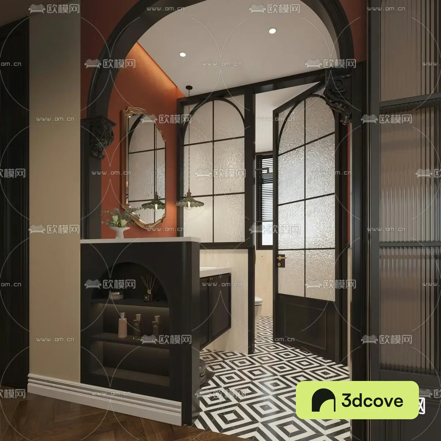 French bathroom
