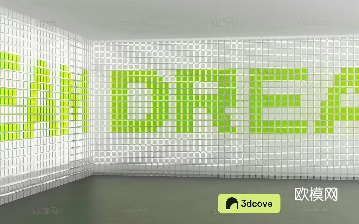 Modern letter background wall Three-dimensional background wall Acrylic letter background wall Front desk image wall Male