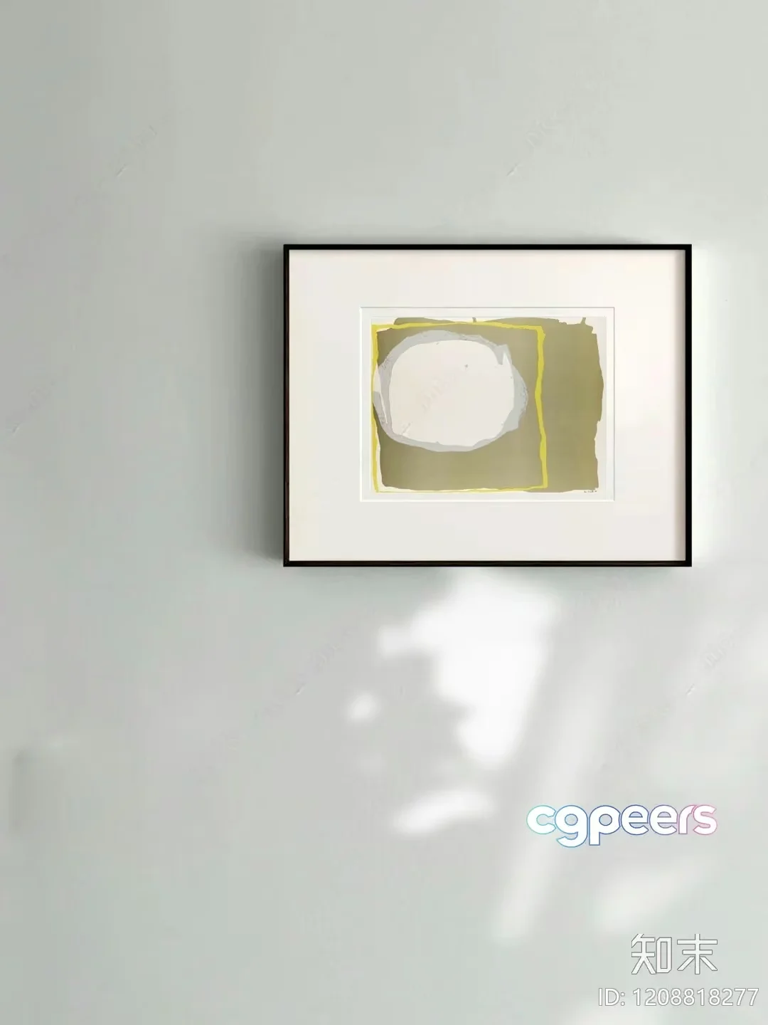 Abstract Art Piece 3D Model – 12080 – VRAY Render
