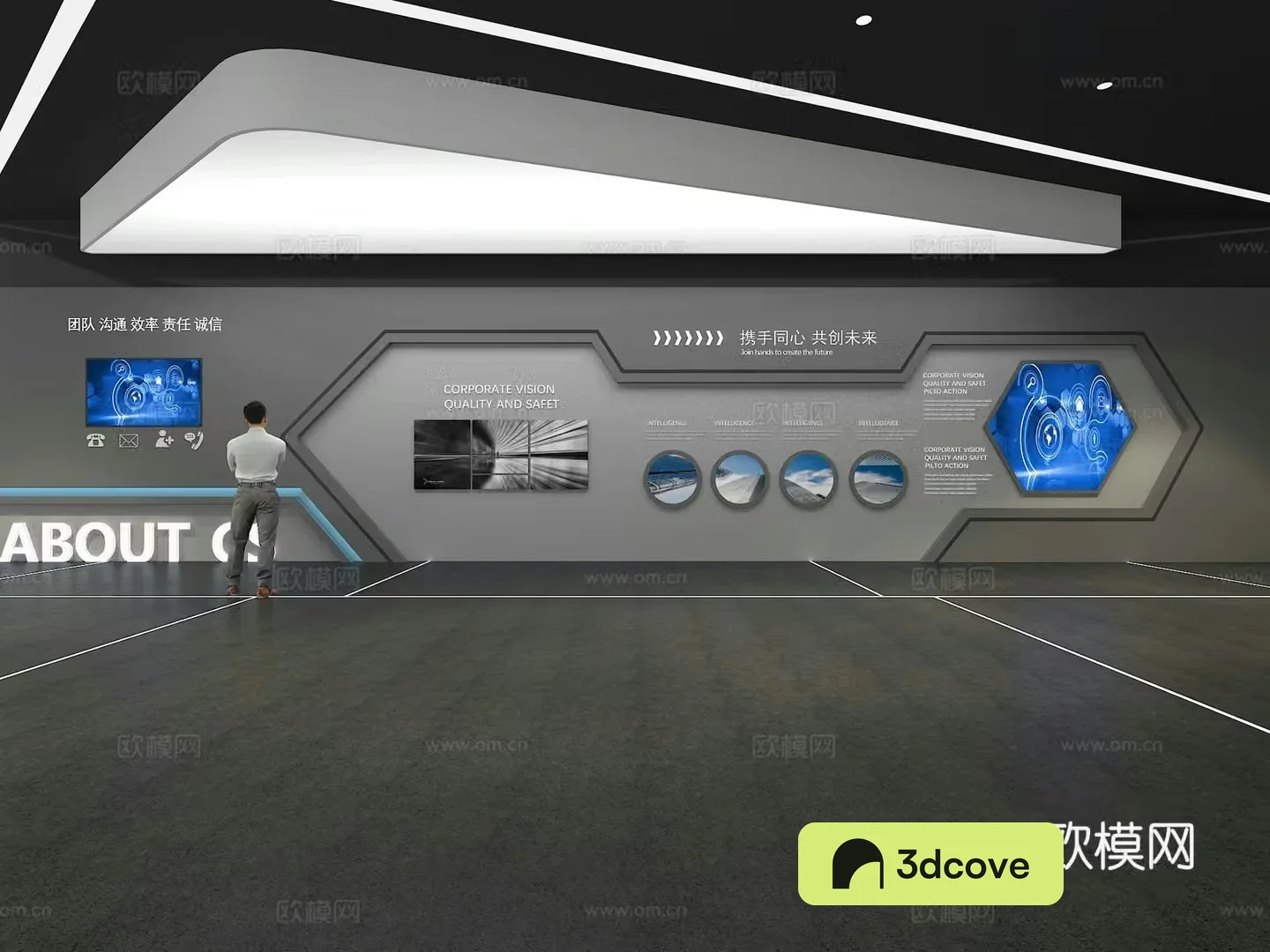 Cultural wall Corporate culture wall Display wall Theme wall Exhibition hall Campus culture Corridor
