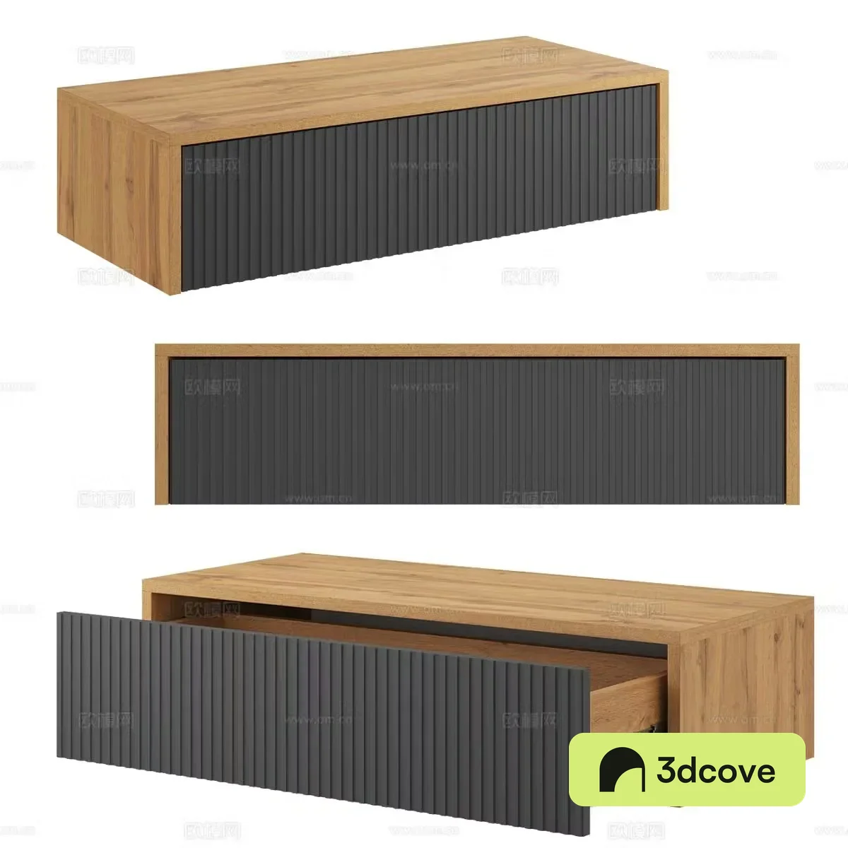 Nordic bedside table