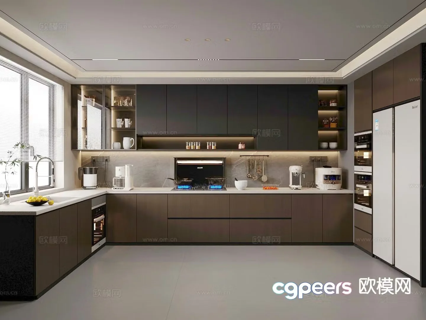 Italian kitchen 3d model