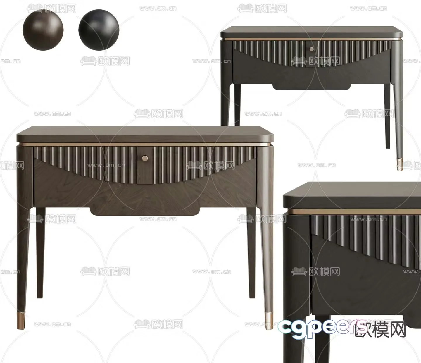 AnaRoque bedside table 3d model