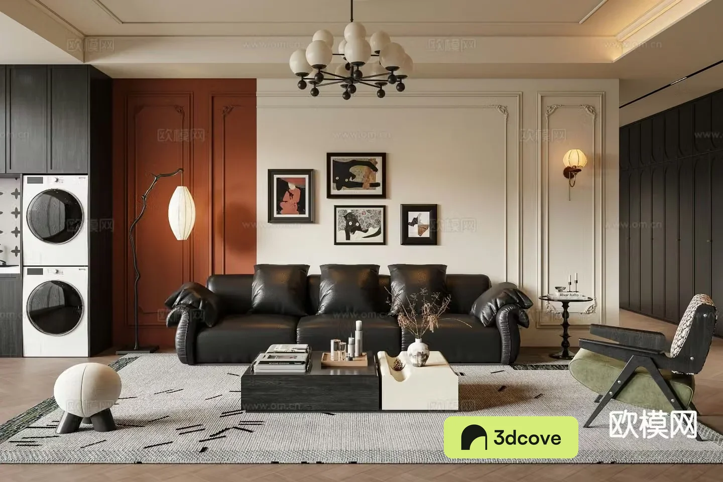 Medieval style living room