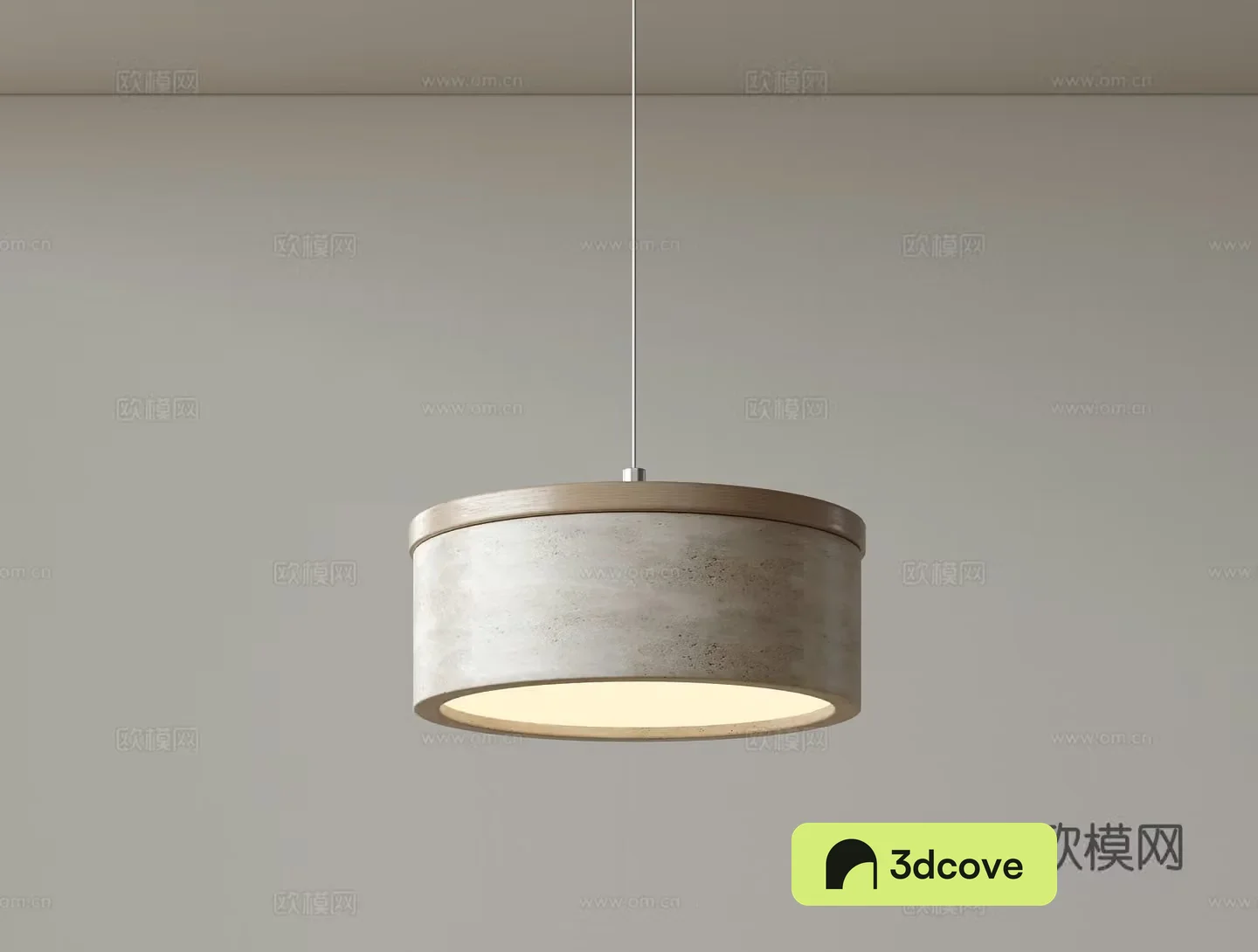 Modern single head chandelier bedside chandelier