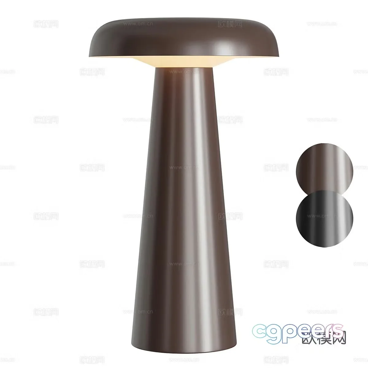 Modern minimalist desk lamp 3d model