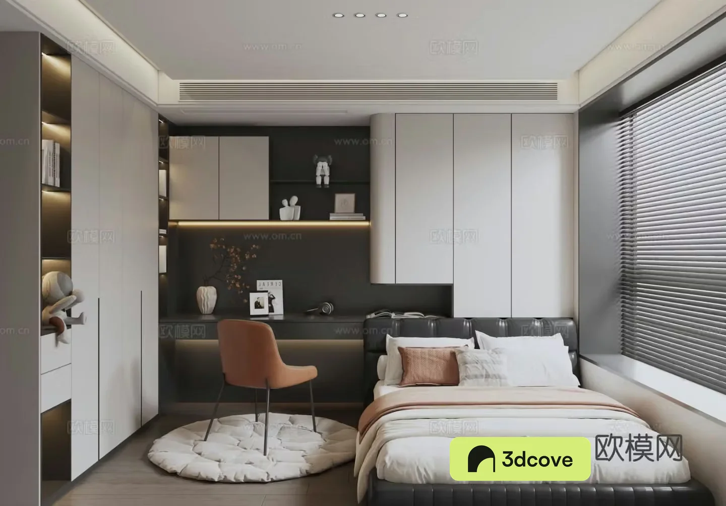 Modern tatami bedroom