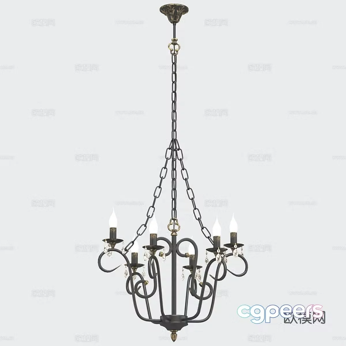 Chandelier 3d model