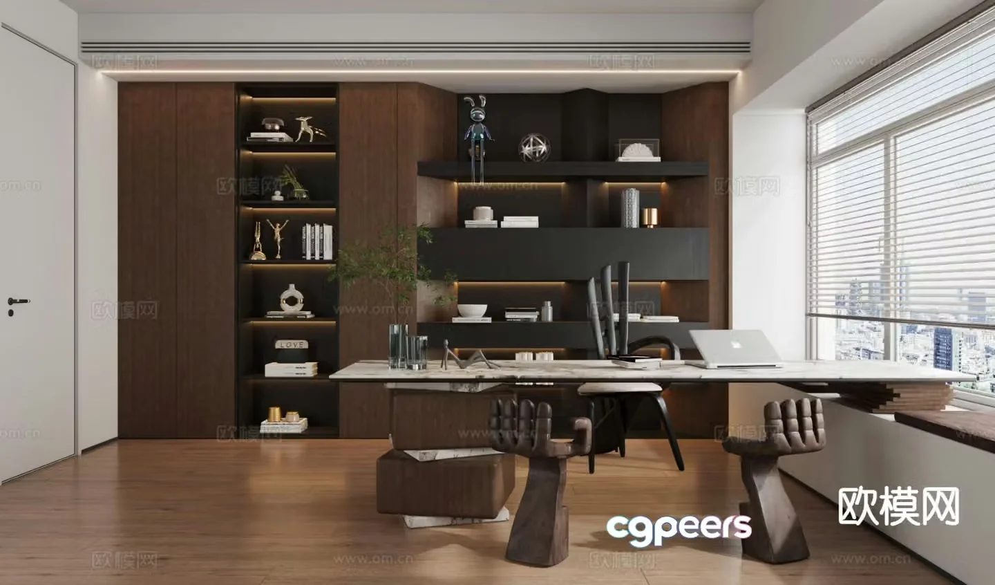 Italian study 3D model