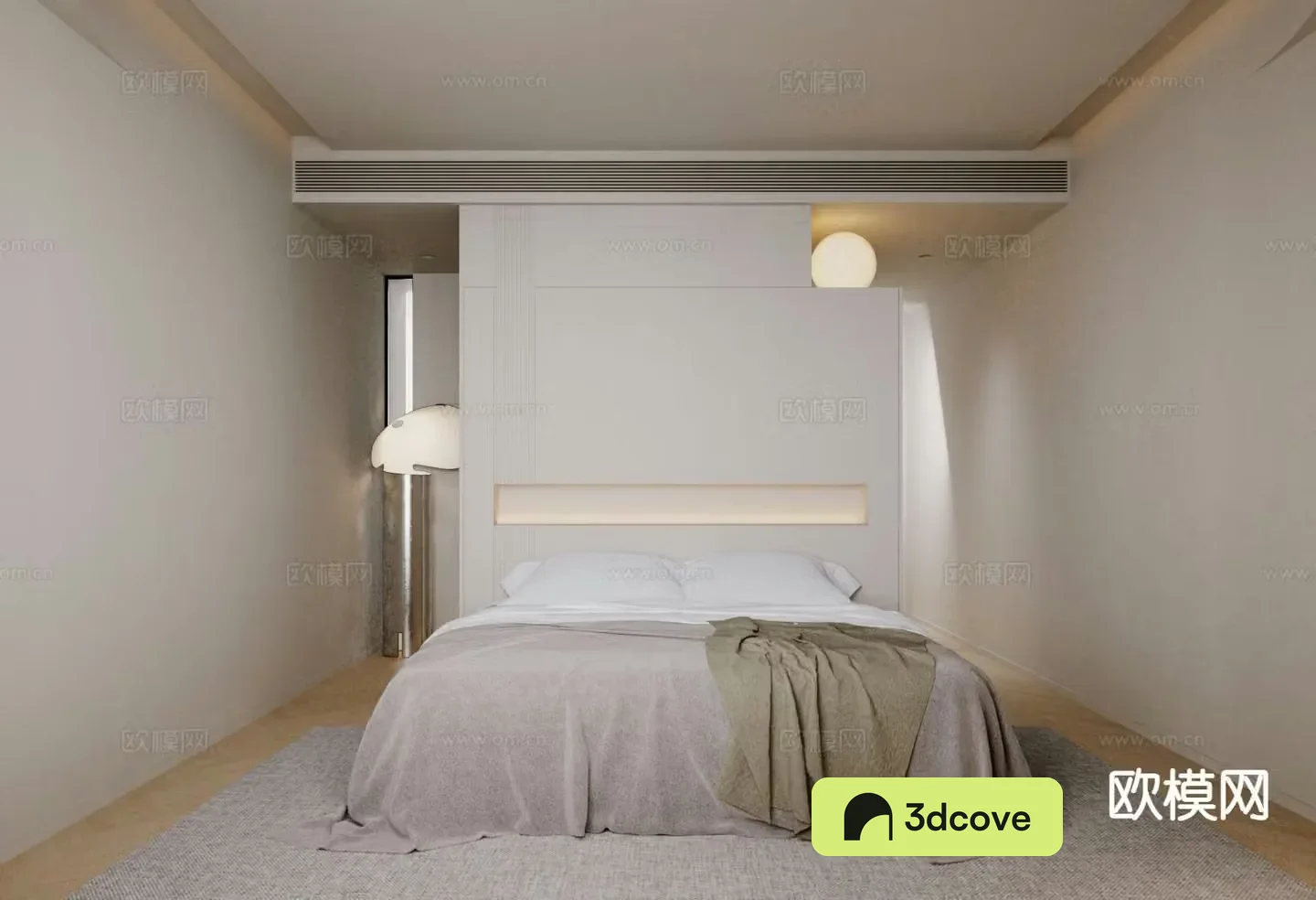 Modern minimalist bedroom master bedroom