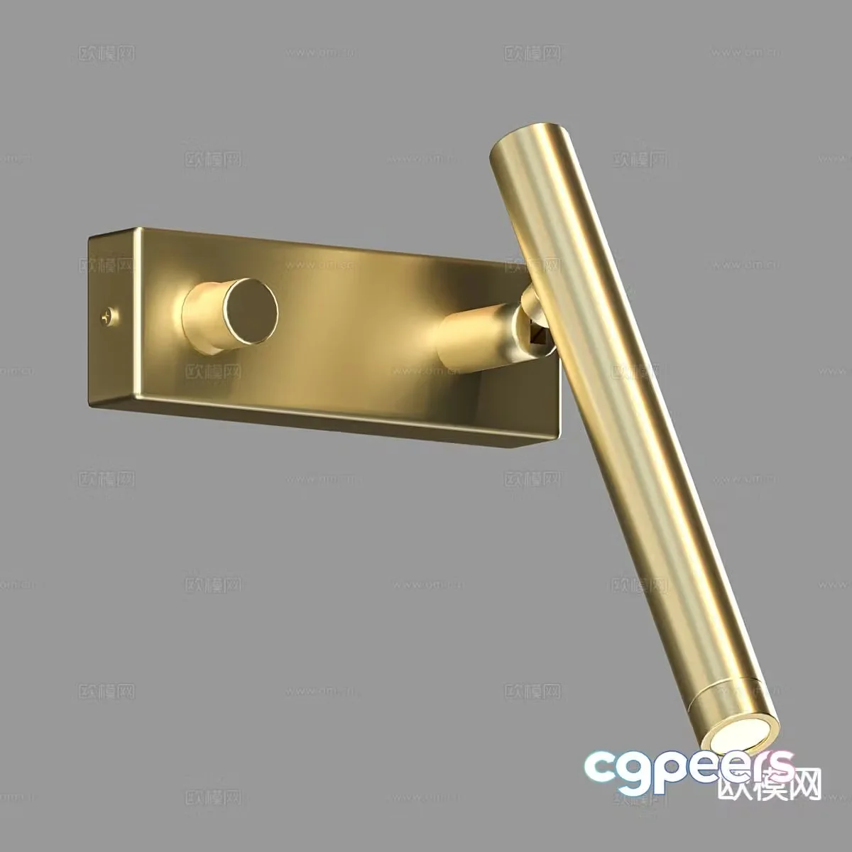 Light luxury wall lamp 3D model