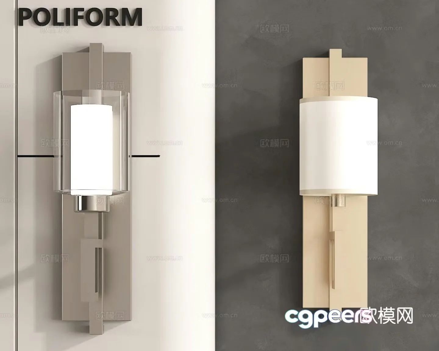 wall lamp 3d model