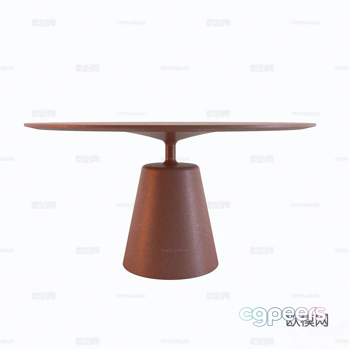 Modern MDM Italia ROCK Coffee Table 3D Model