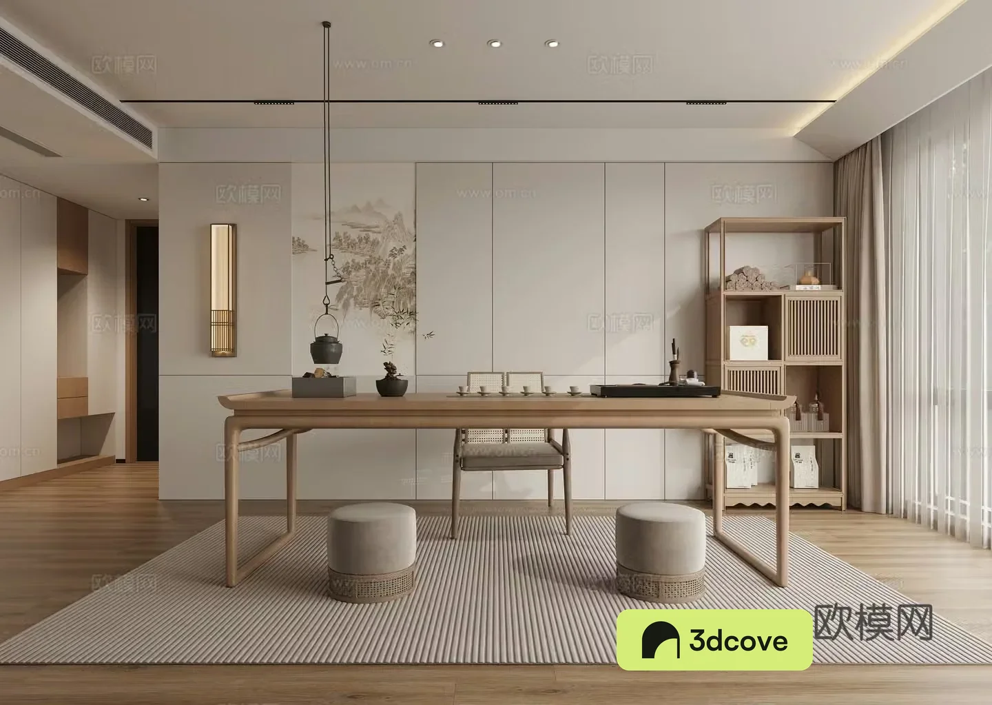 New Chinese tea room