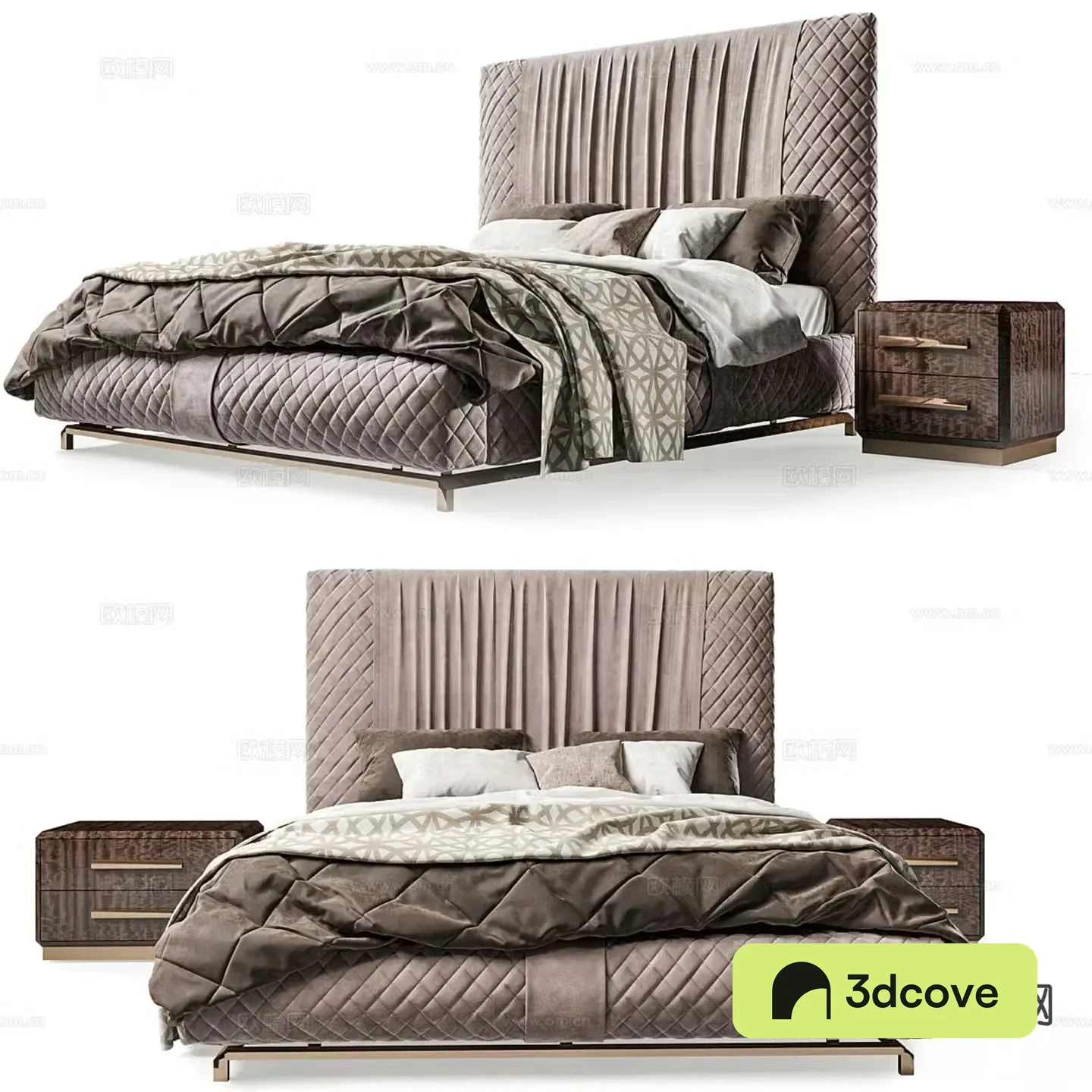 Italian double bed