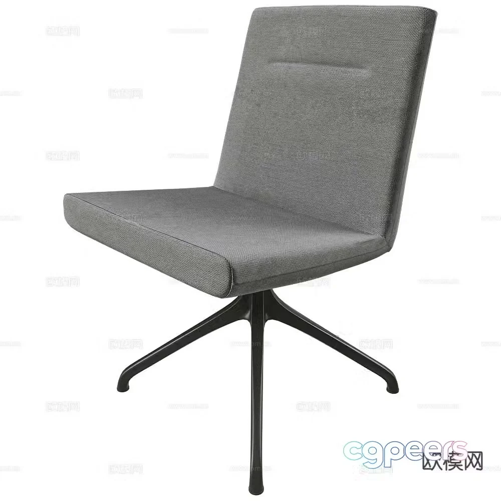 Inno office chair shift chair staff chair 3d model