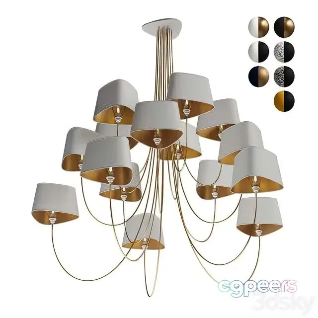3ds Max Free – Lamp NUAGE 15