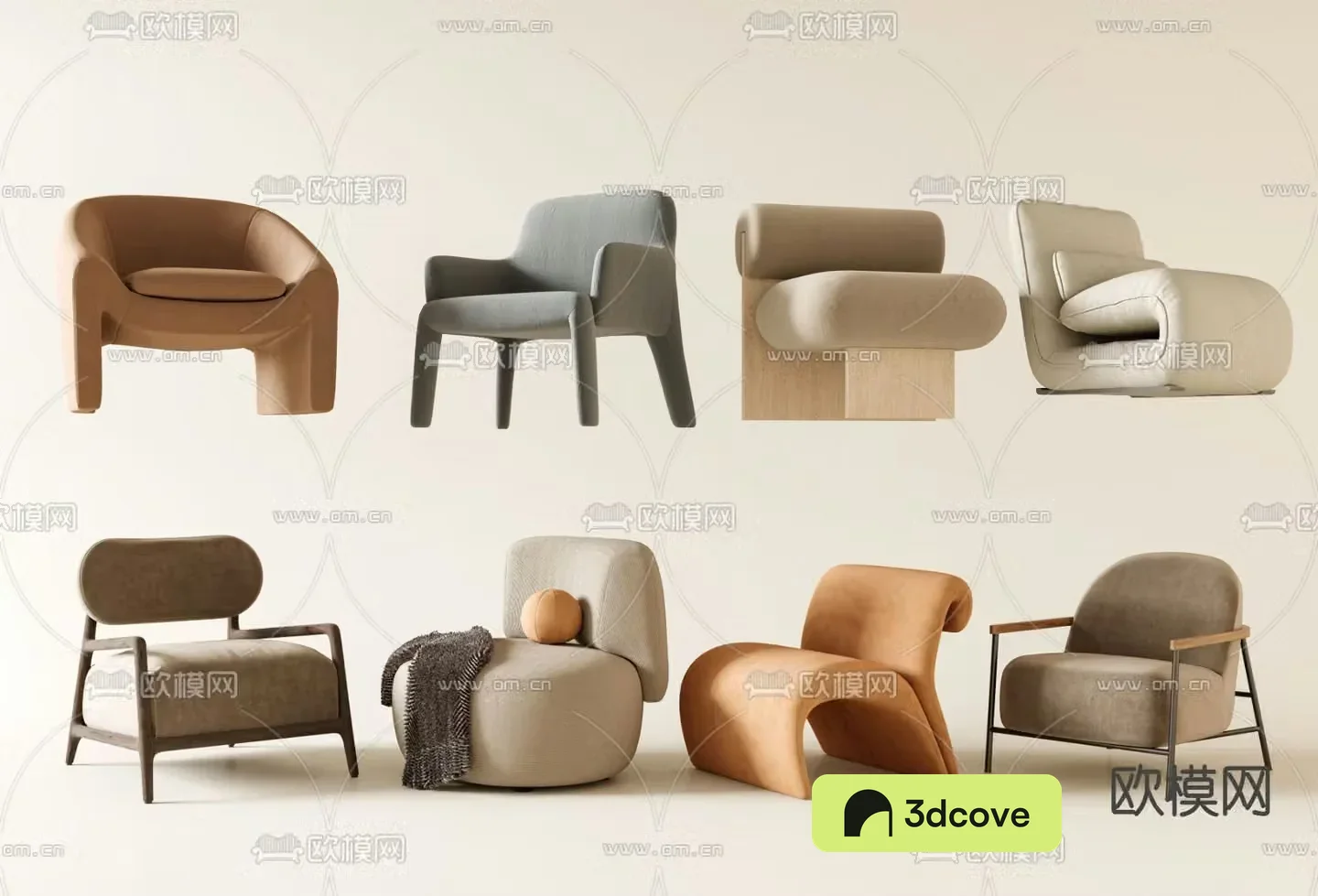 Single sofa chair leisure chair lazy sofa