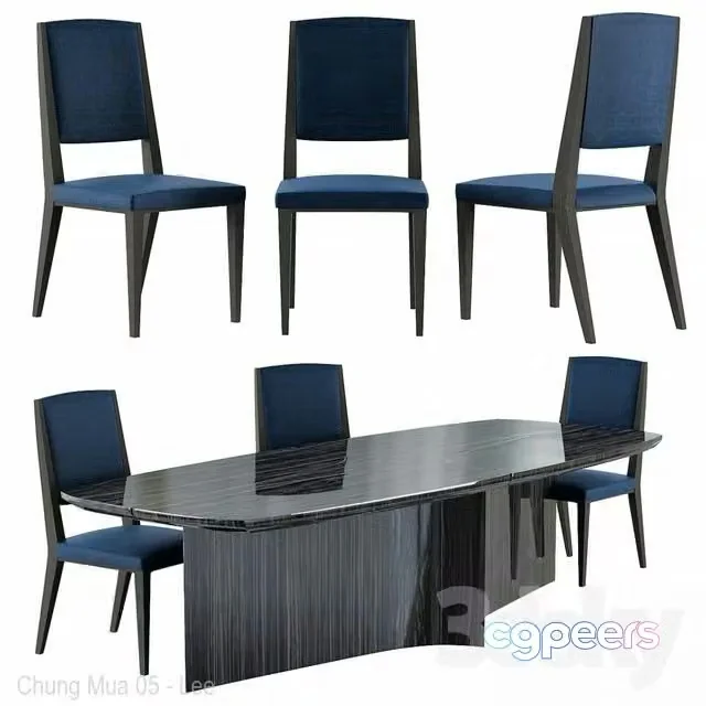 3ds Max Free – Fendi Casa Dining Table