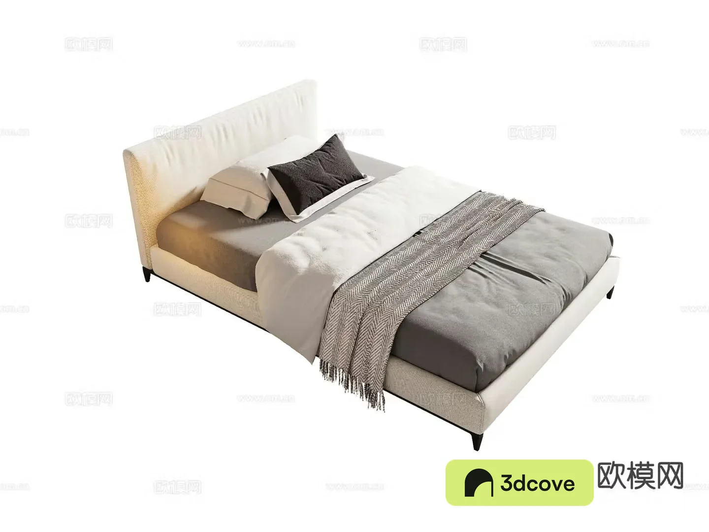 Modern single bed