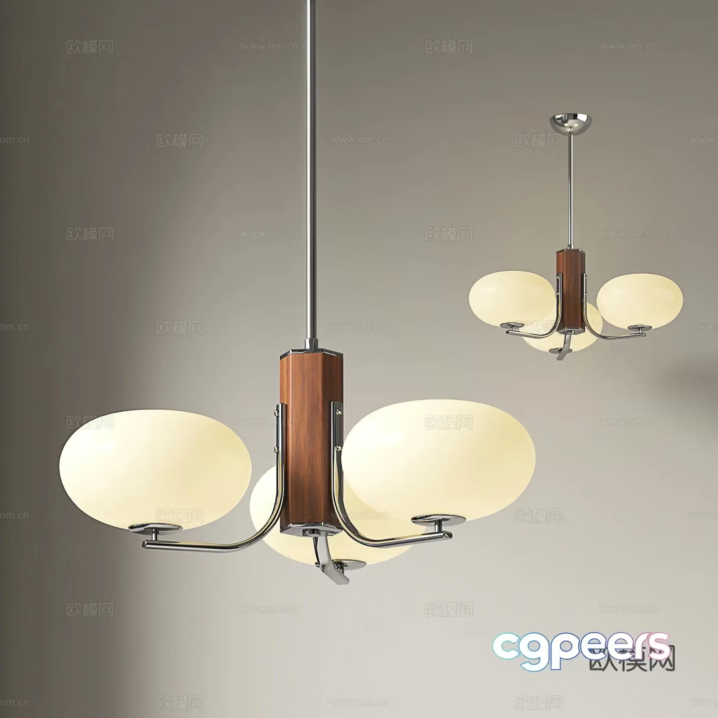 French chandeliers medieval style chandeliers retro style chandeliers restaurant chandeliers study bedroom chandeliers 3D model