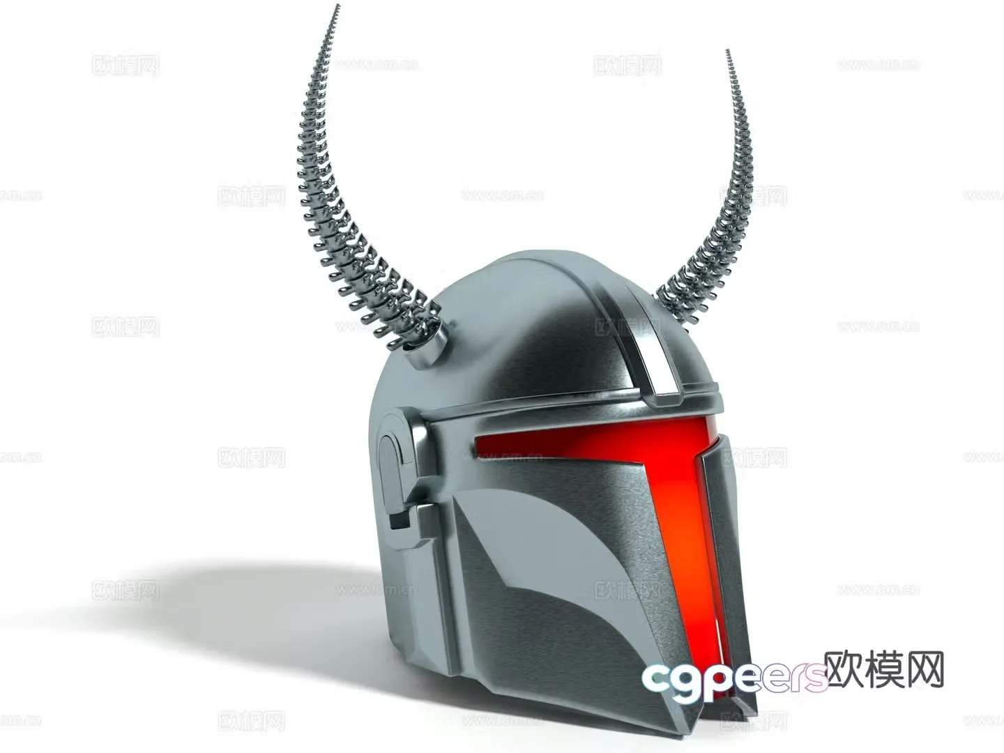 Modern style helmet 3d model