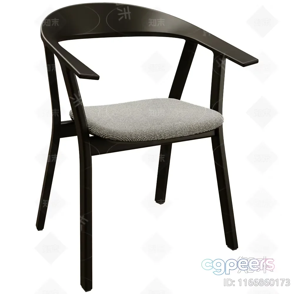 Wooden Chair 3D Model – 5752 – VRAY Render