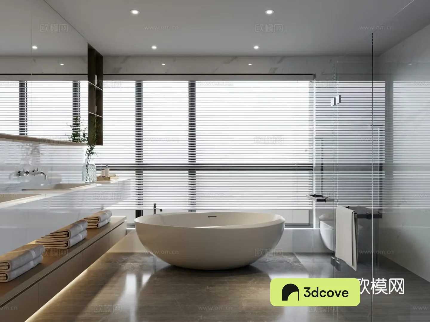 Modern bathroom