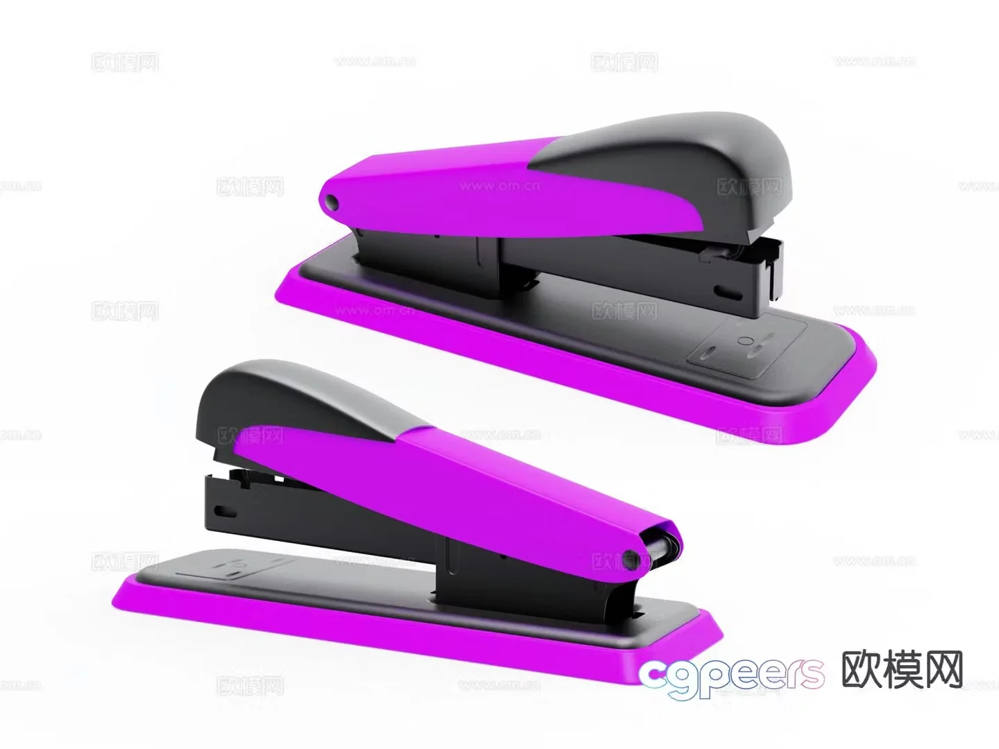Office supplies stapler 3d model