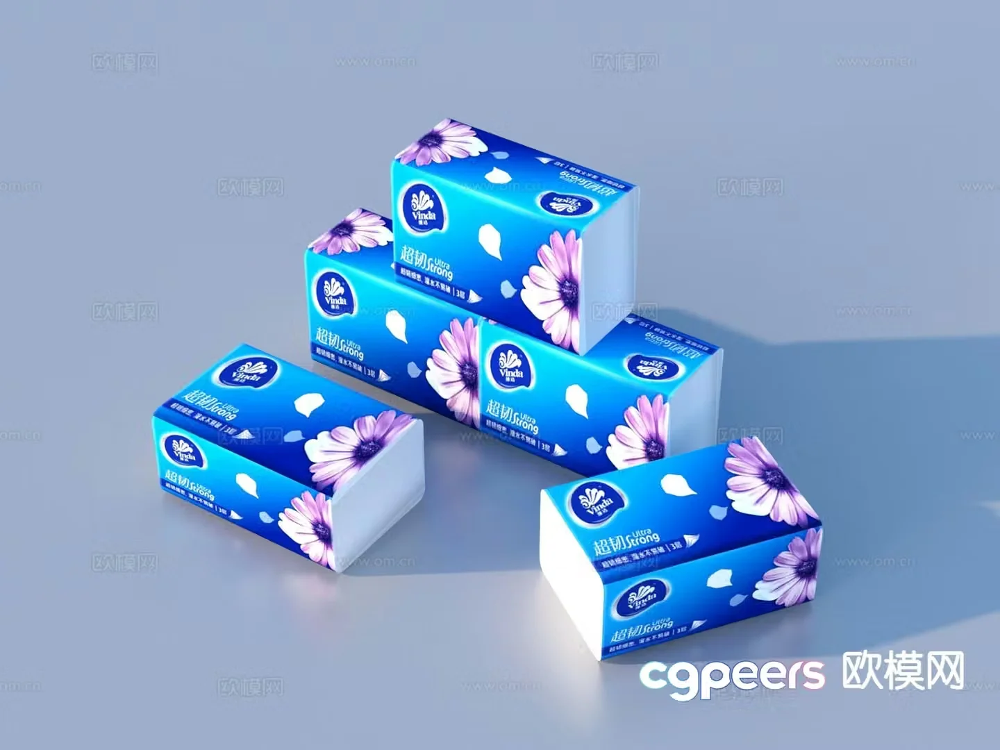 paper towel toilet paper napkin paper 3d model