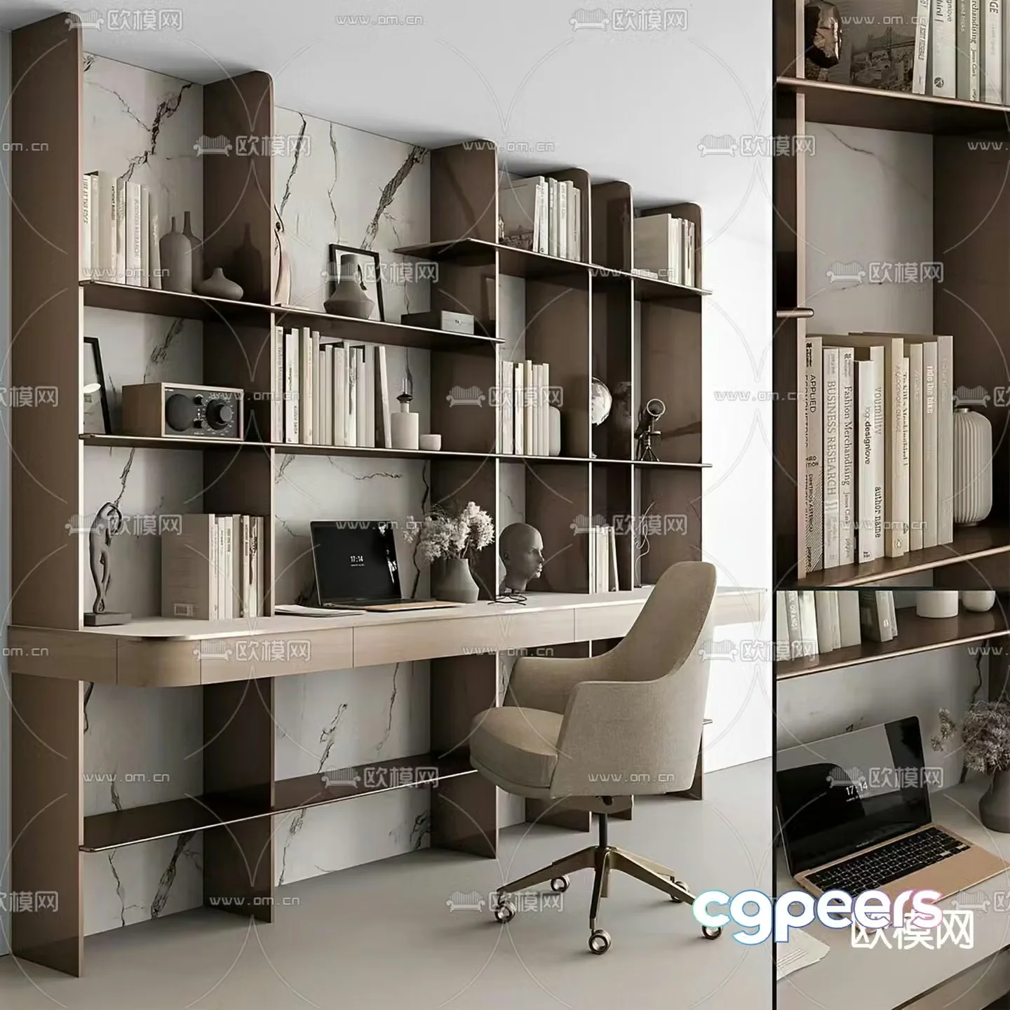 Home office 3d model