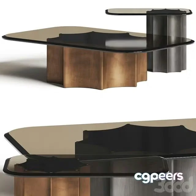 3ds Max Free – Cantori Florio Coffee Tables