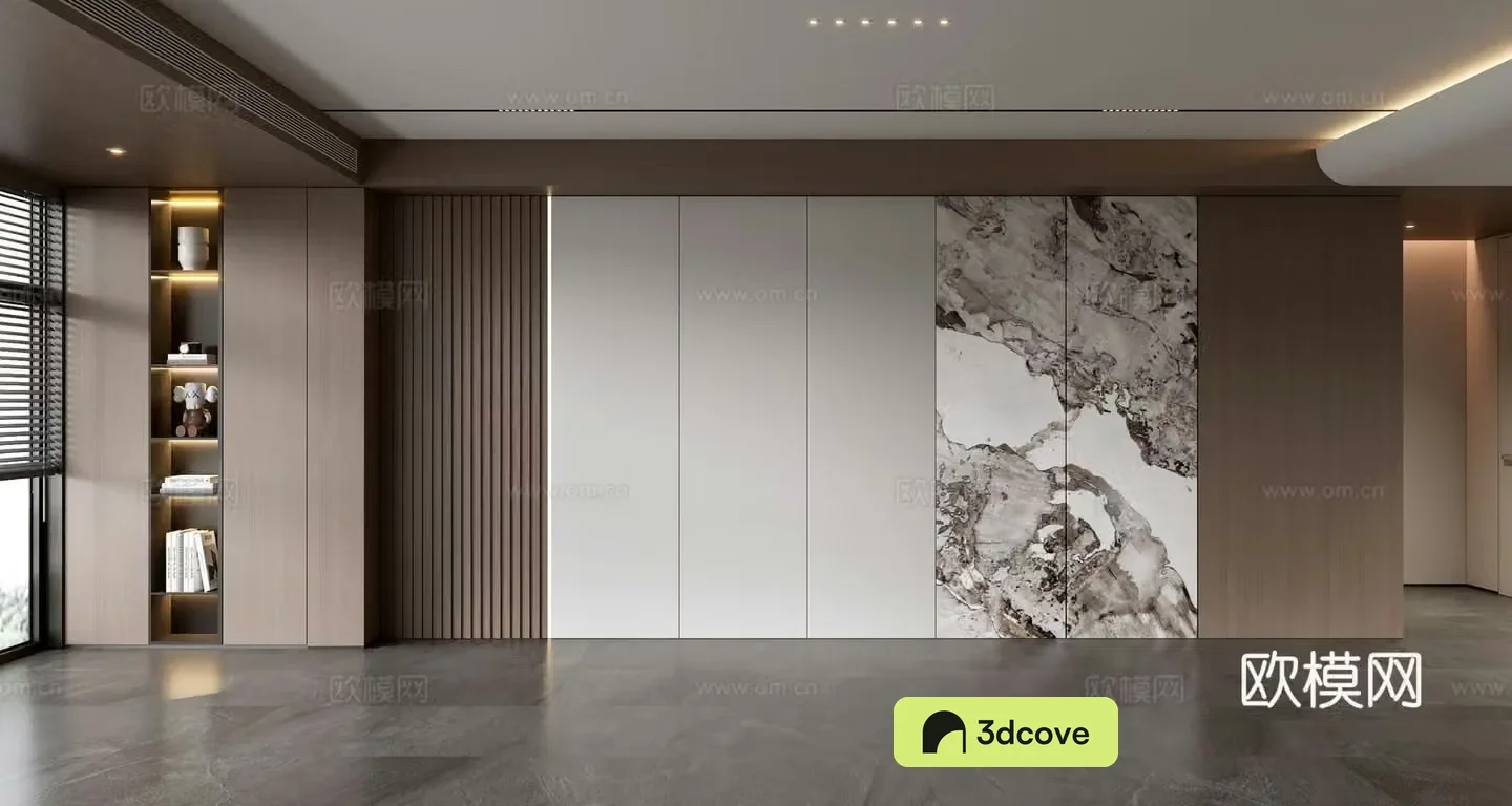 Modern sofa background wall
