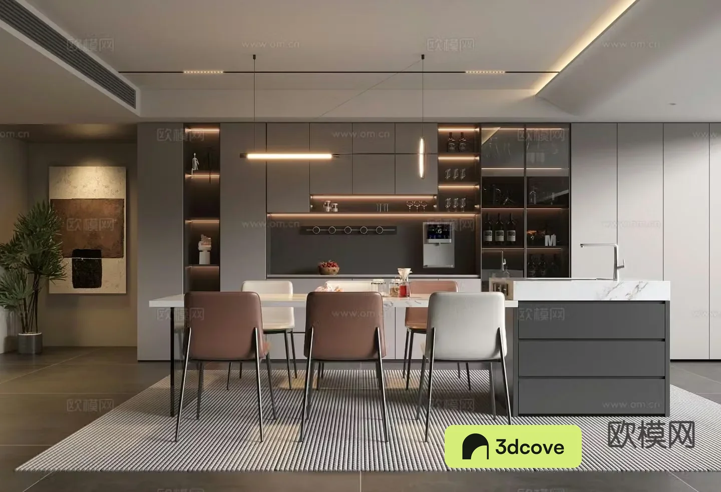 Modern restaurant