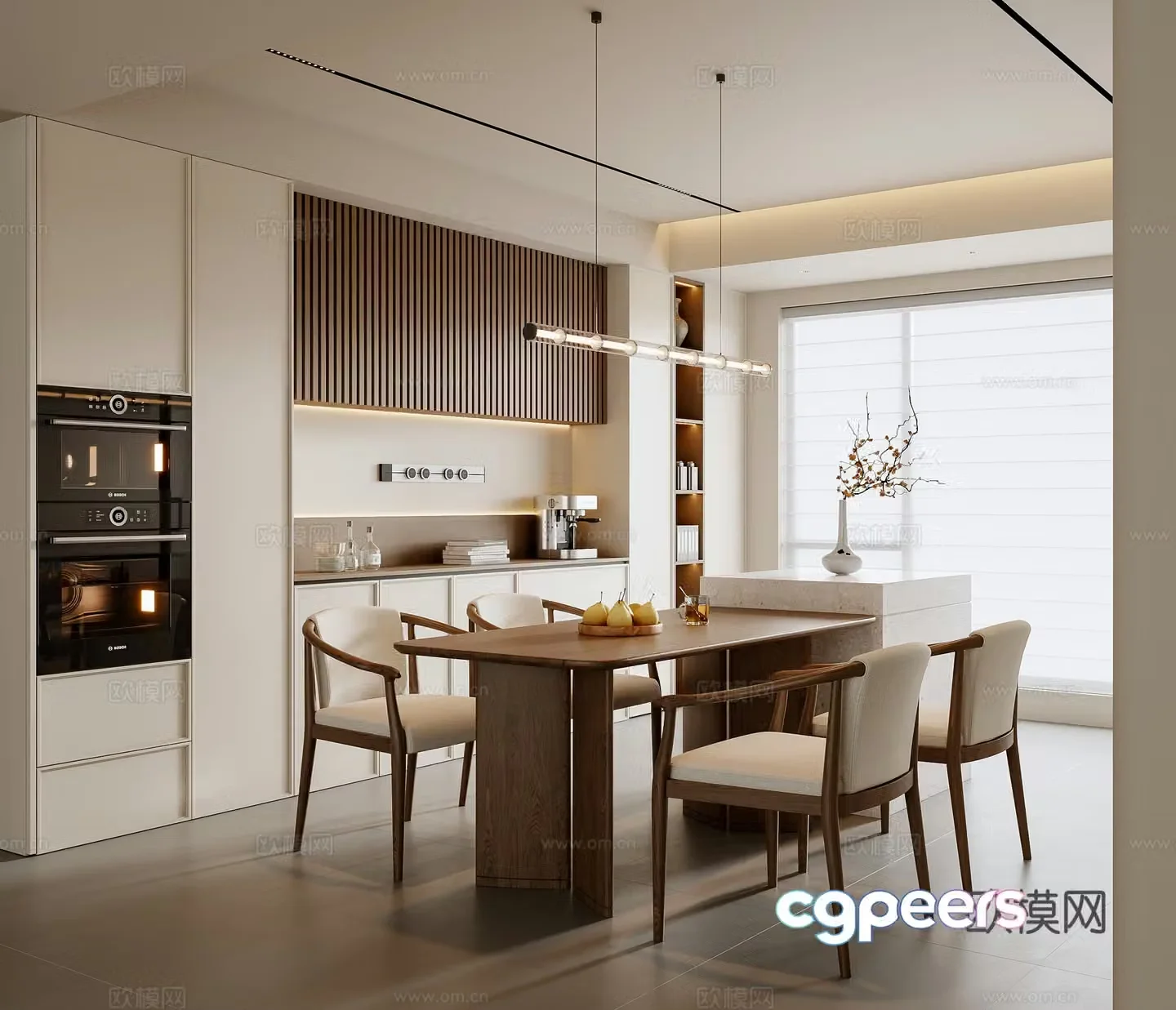 New Chinese restaurant 3D model