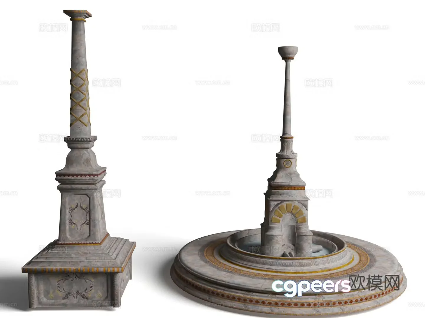 Commemorative Edition Sculpture Stone Sculpture Art Sculpture Fountain Sculpture 3D Model
