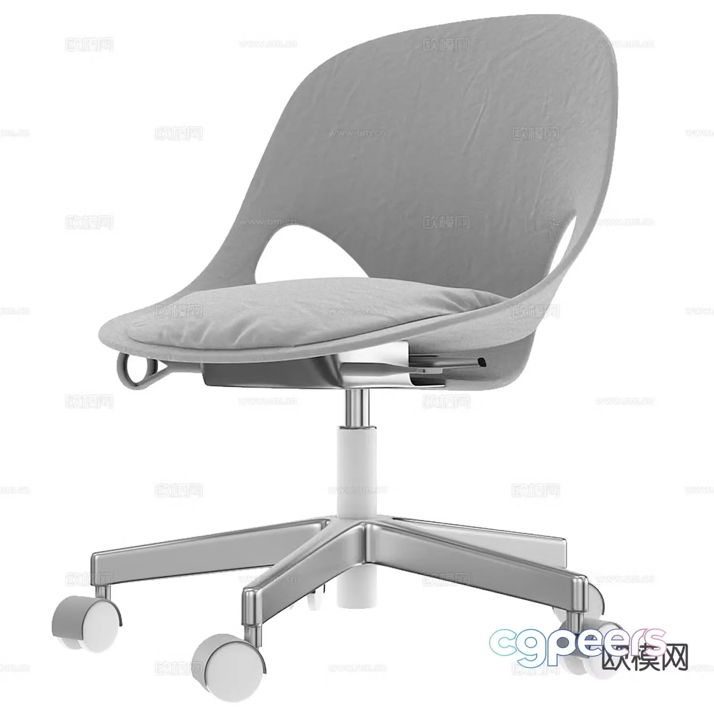 Zeph chair office chair swivel chair class chair 3d model